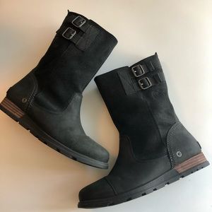 EUC! SOREL MAJOR PULL ON sz8 Leather distressed